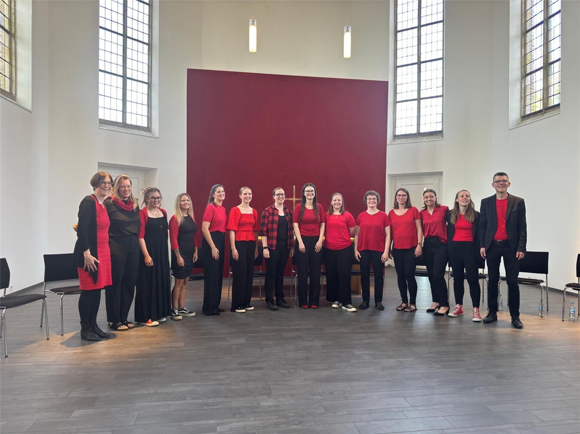 "Sound & Spirit Konzertplakat mit Details zur Veranstaltung, Foto von privat"