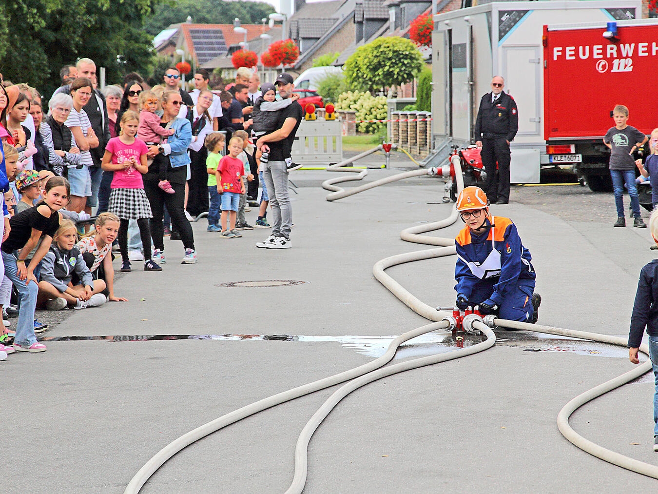 Spannende Übungen waren nur ein Teil des Programms. NN-Fotos: Theo Leie