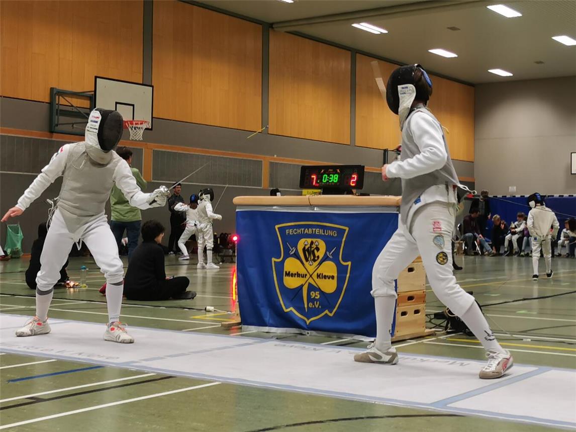 Spannender Fechtsport wird am 23. März in Kleve geboten. Foto: Ihor Brunets