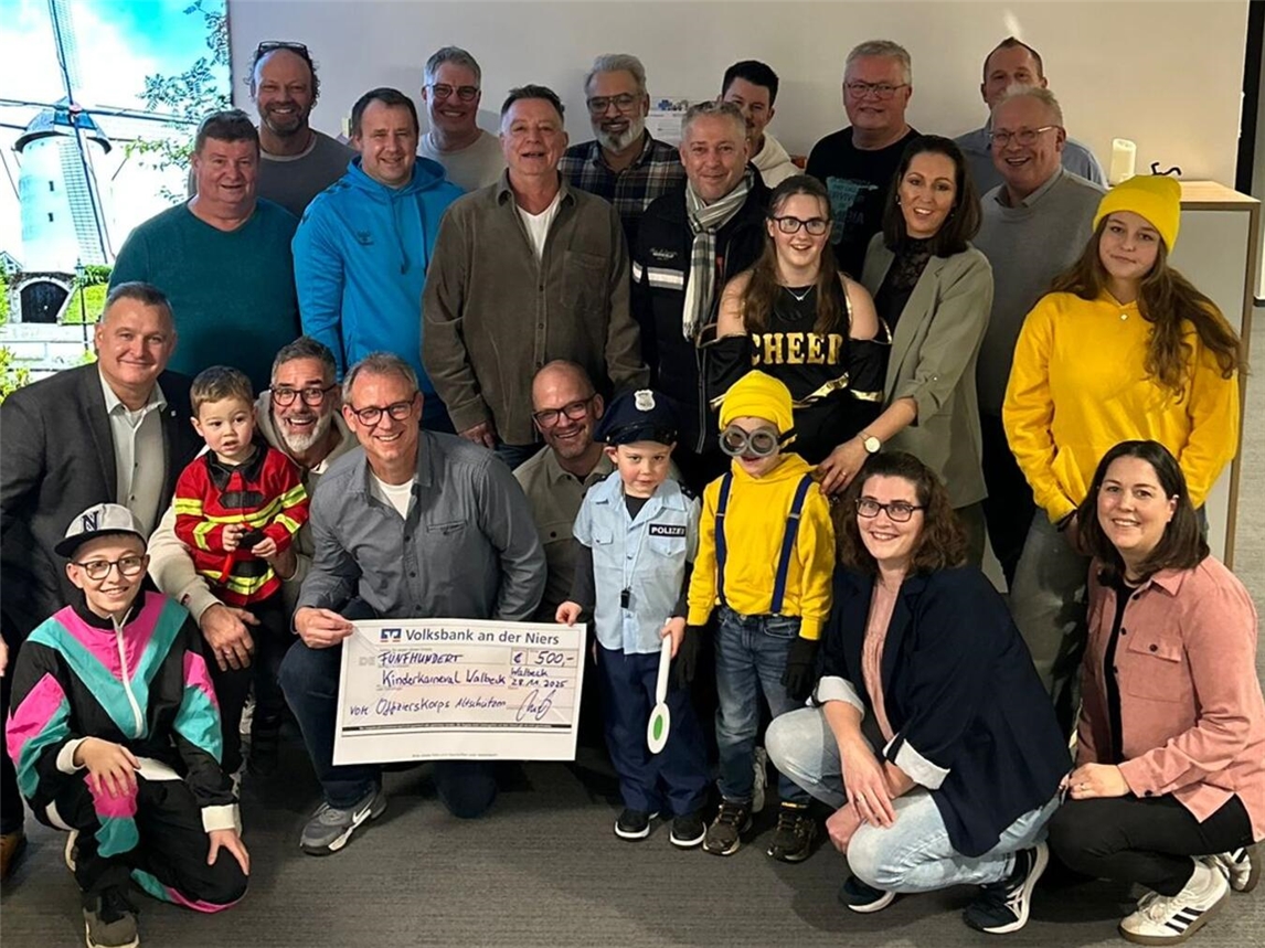 Spendenübergabe in Walbeck. Foto: privat