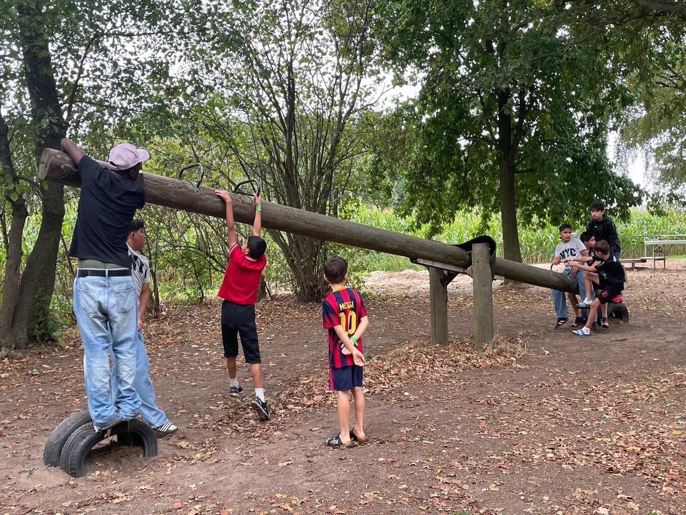 Spiel und Spaß auf dem Gelände des Holleshofs in Wachtendonk. Foto: privat