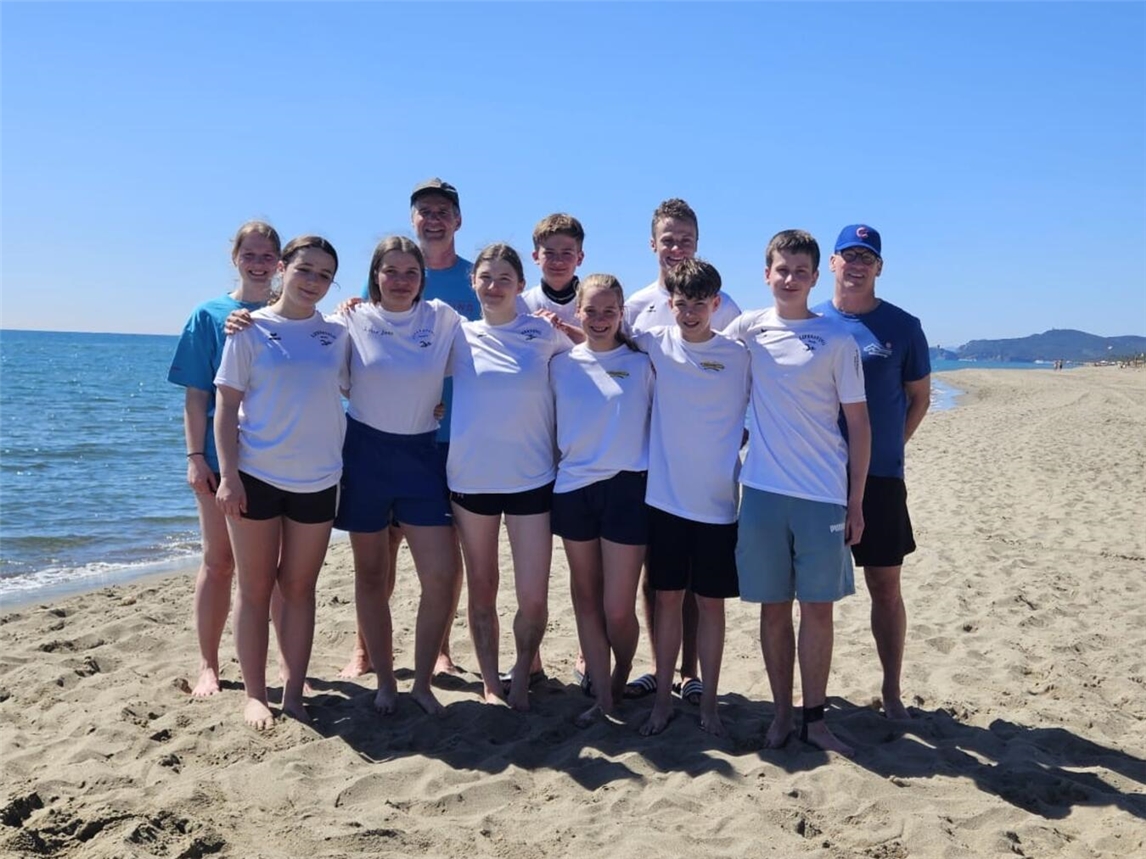 "DLRG Rheurdt-Schaephuysen Sportler im Trainingscamp Italien"