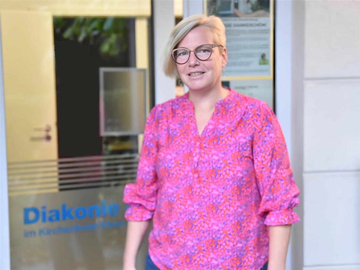 Stefanie Krettek steht als Sozialberaterin Menschen zur Seite.Foto: Diakonie im Kirchenkreis Kleve
