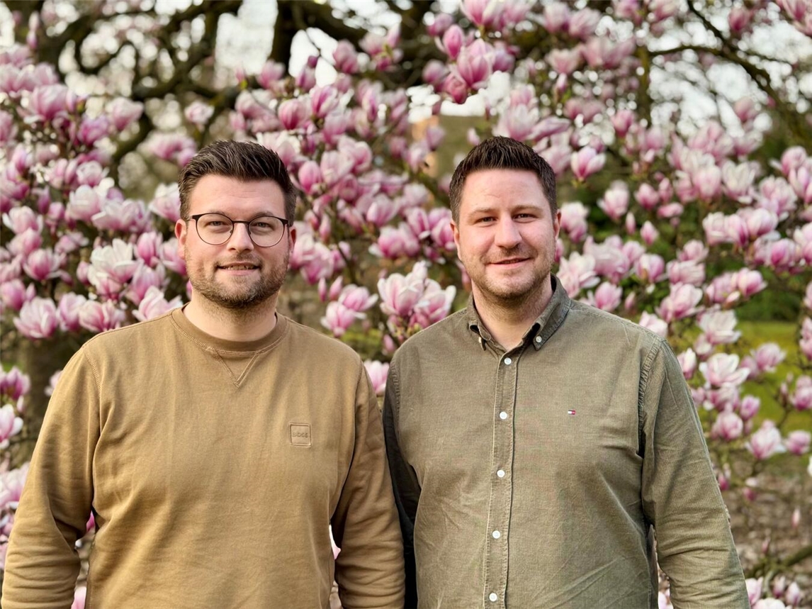 Steffen Feltens (r.) und Dennis Kewitz (l.) von der FDP Geldern. Foto: privat