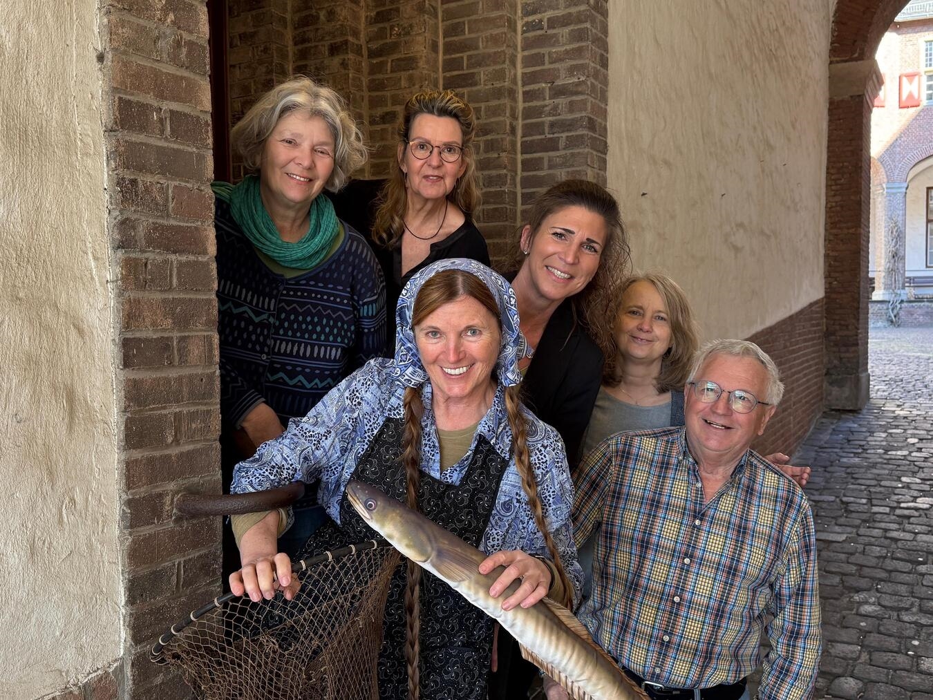 Stellten das Stadtführungsprogramm 2026 vor (v.l.): Wiltrud Schnütgen, Birgit van den Boom, Hildegard Liebeton, Verena Rohde (Geschäftsführerin WTM), Martina Gellert (WTM) und Hans Heinz Hübers. Foto: WTM
