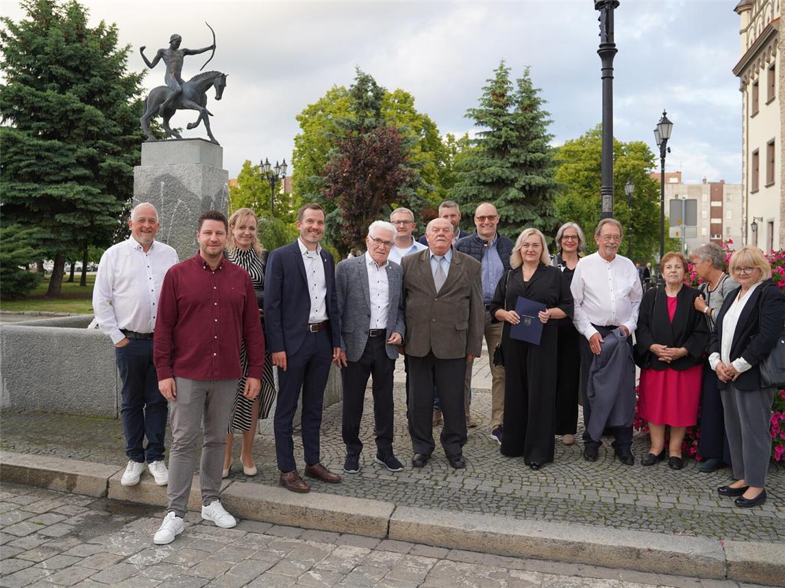 Straelen und Strzelin blicken auf 20-jährige PArtnerschaft zurück. Foto: Stadt Straelen
