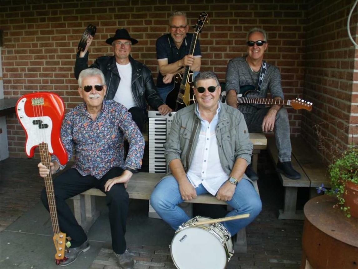 „The Retro-Five“ spielen am 25. Januar in Nieukerk. Foto: privat