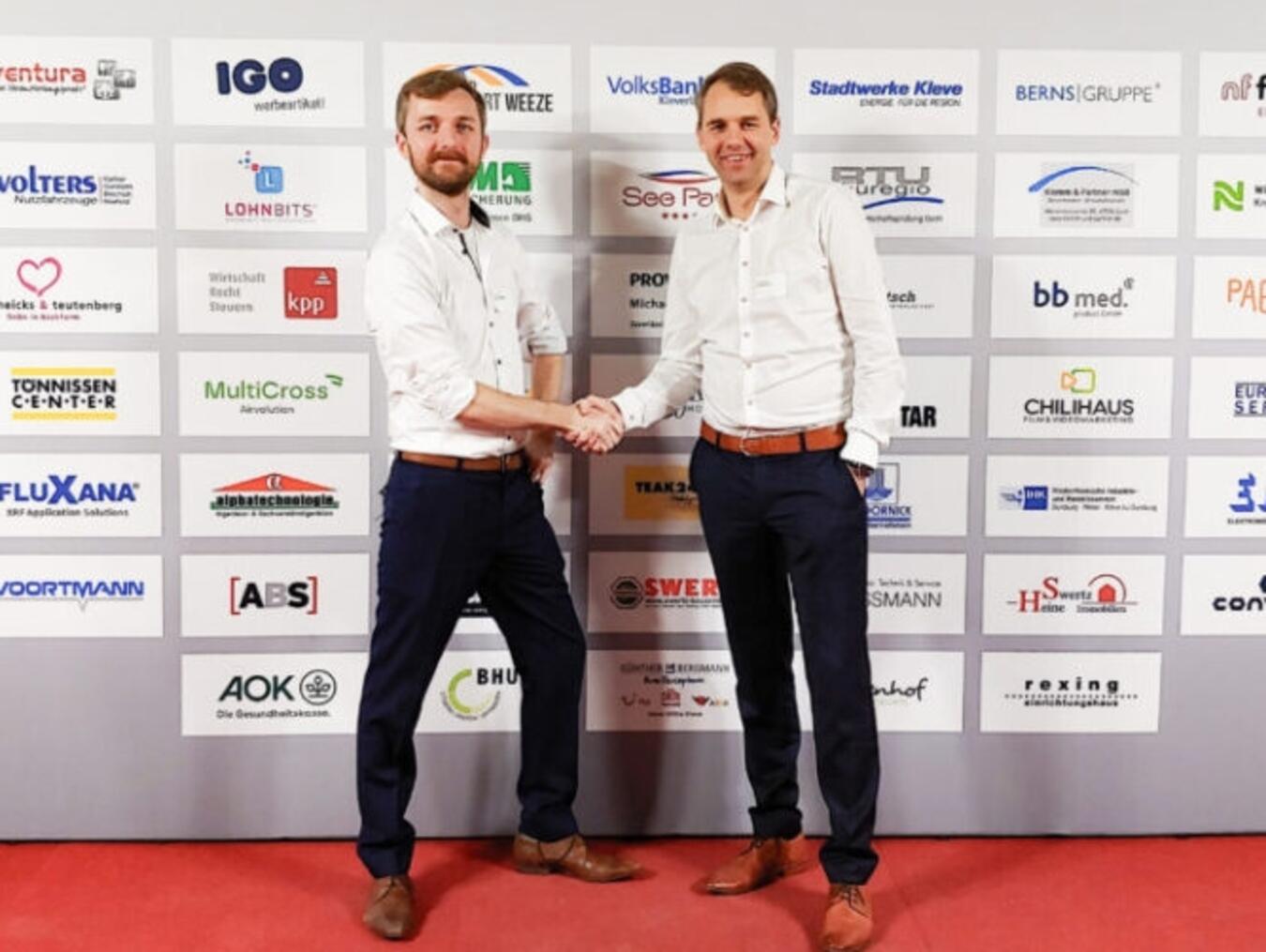 Tim Laufkötter (li.) und Jan Laufkötter (re.). Foto: UVND Technology