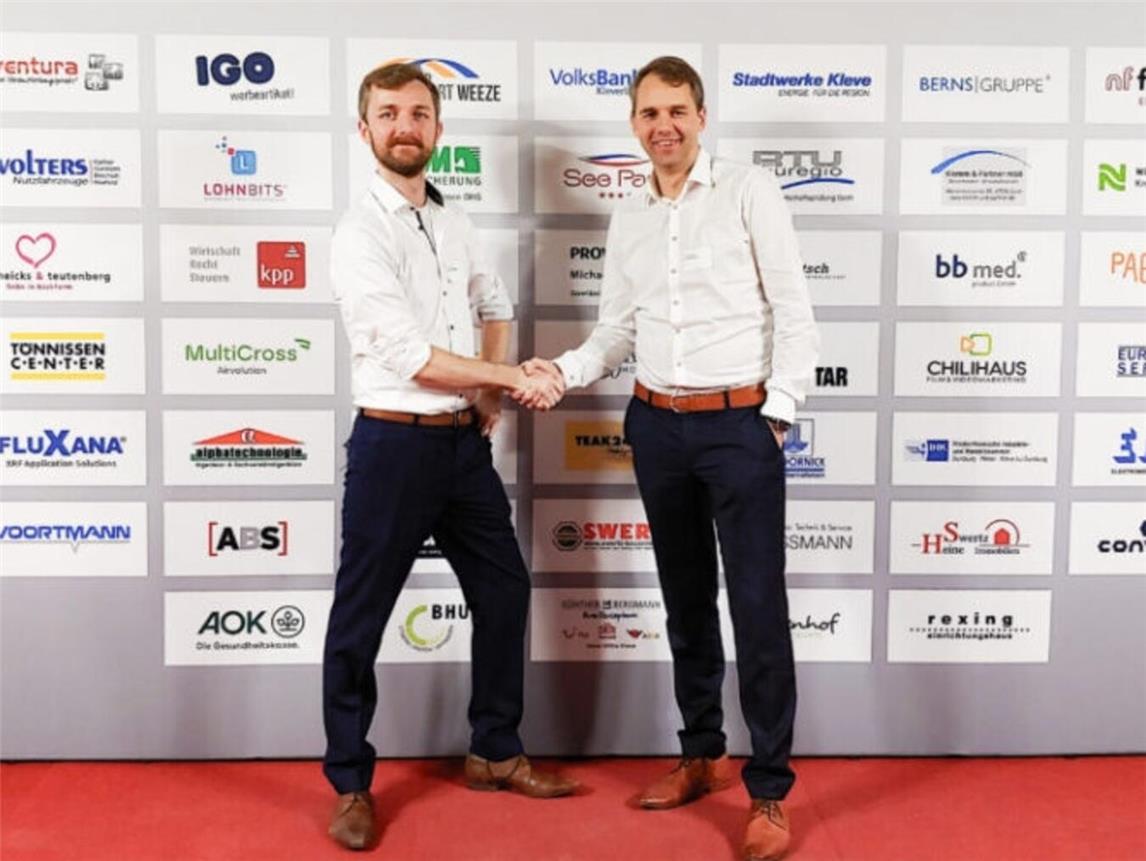 Tim Laufkötter (li.) und Jan Laufkötter (re.). Foto: UVND Technology