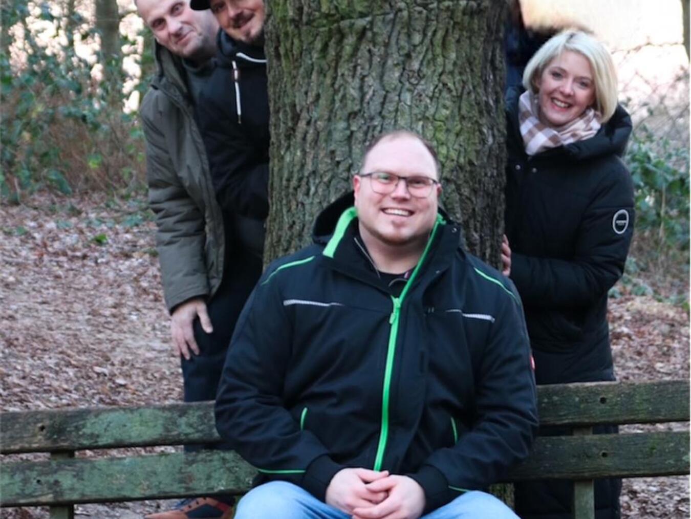 Timo Aldenhoff (M.) geht für die FBA ins Rennen. Foto: privat