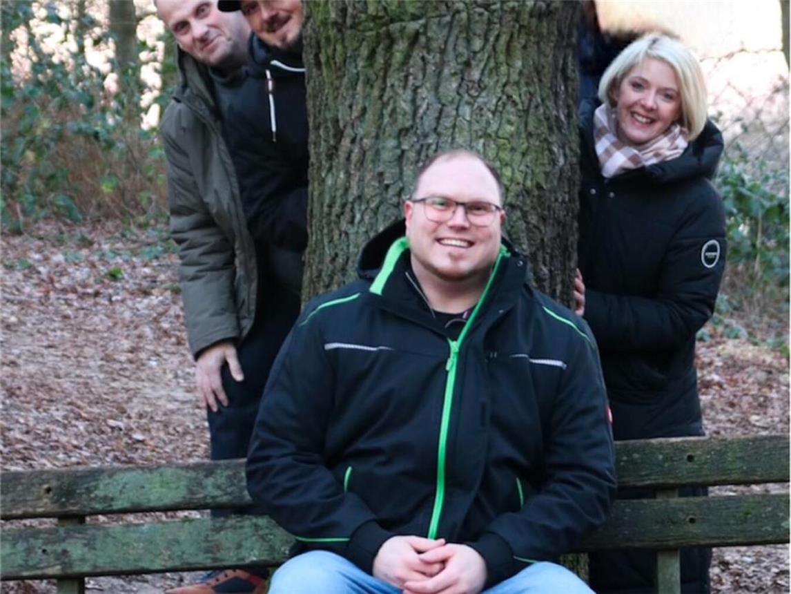 Timo Aldenhoff (M.) geht für die FBA ins Rennen. Foto: privat