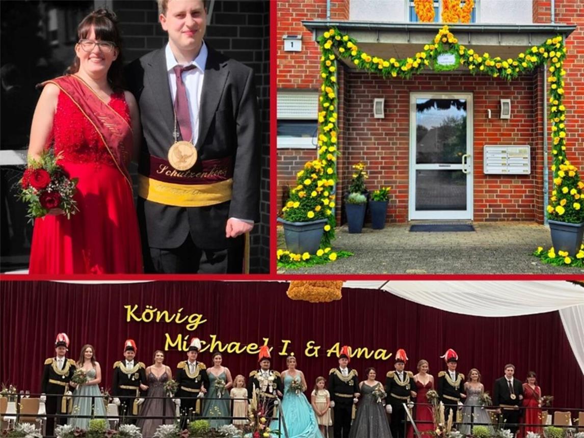 Tobias Maly und Ramona Deppe bilden das Königspaar. Foto: privat