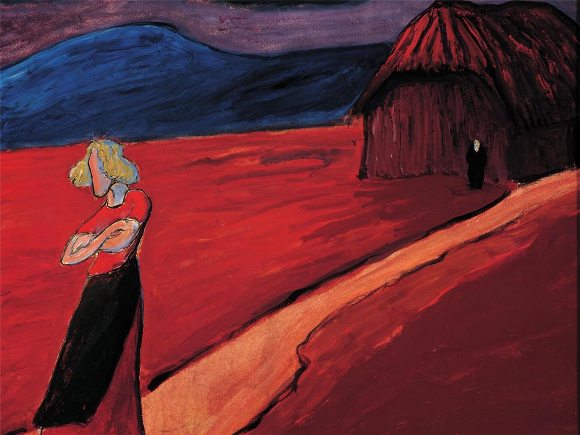 Tragische Stimmung, 1910.Foto: Fondazione Marianne Werefkin