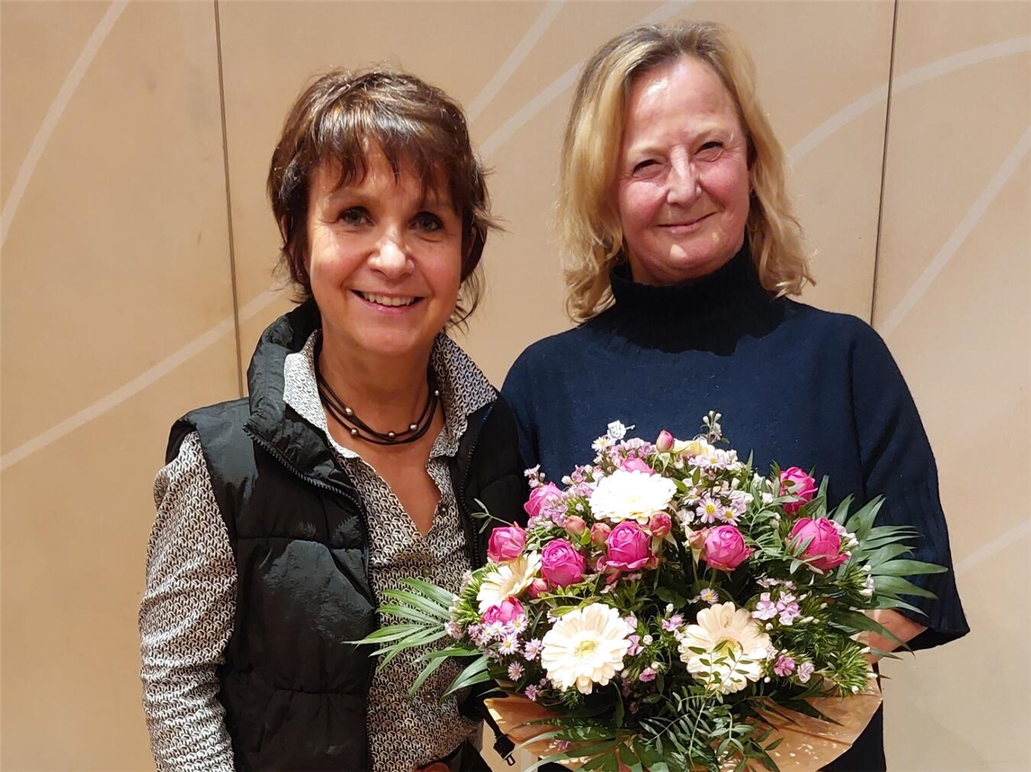 Traute Beckmann und Brigitta Schmidt.Foto: Irmgard Groterhorst