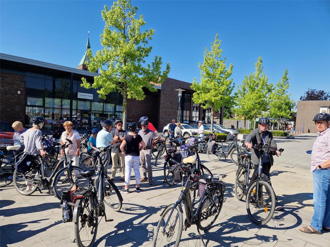 Treffpunkt und Abfahrt: 17 Uhr am Trinkwasserbrunnen auf dem Weezer Cyriakusplatz. Foto: privat