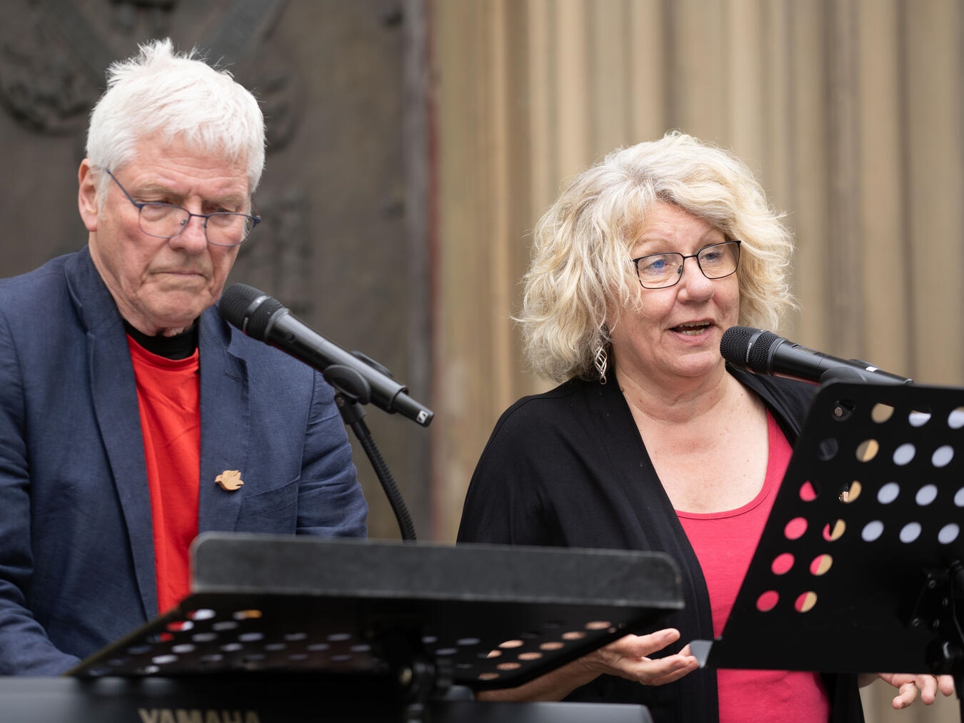 "Okko Herlyn und Heike Kehl bei musikalisch-literarischem Event"
