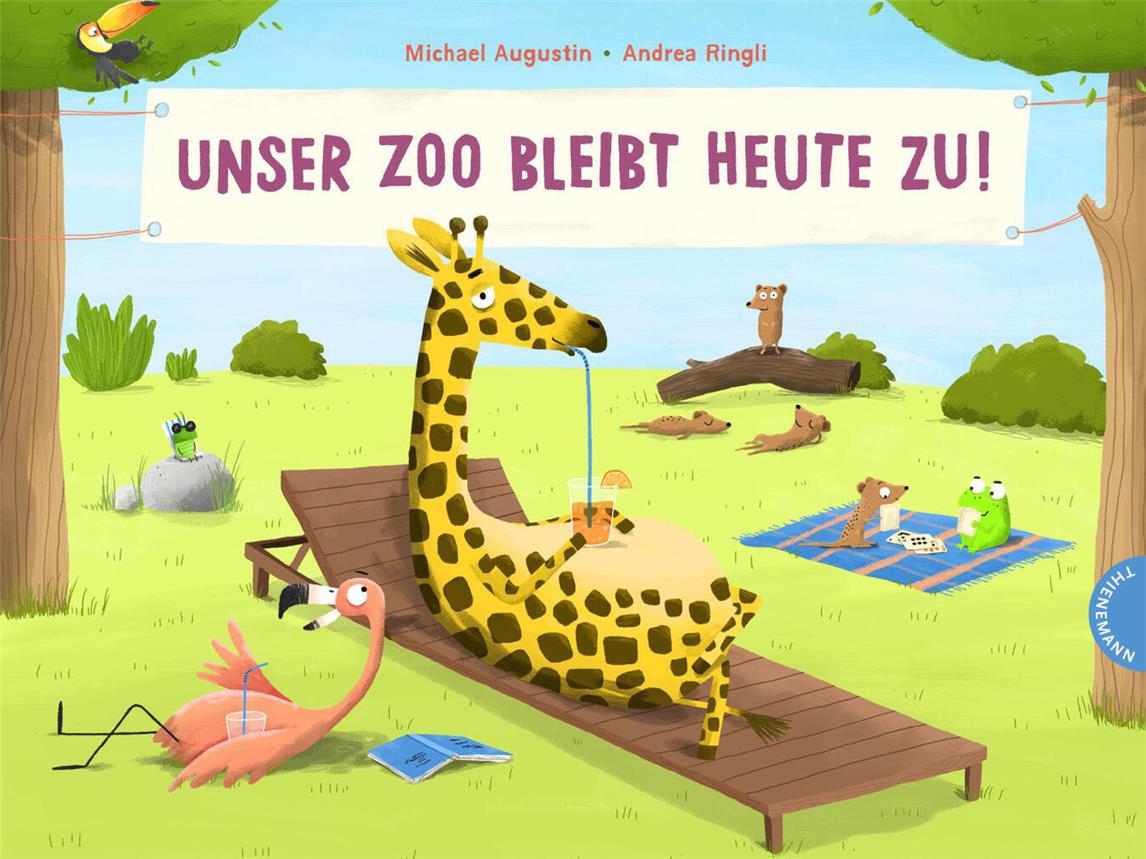 „Unser Zoo bleibt heute zu“ richtet sich an Kinder von drei bis fünf Jahren. Foto: Thienemann Verlag
