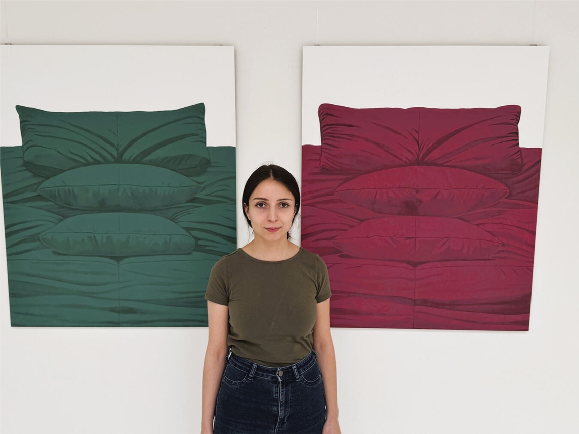 Unter dem Titel „Loop“ zeigt Elisa Kullmann ihre Werke im Museum in Rees. Foto: Stadt Rees