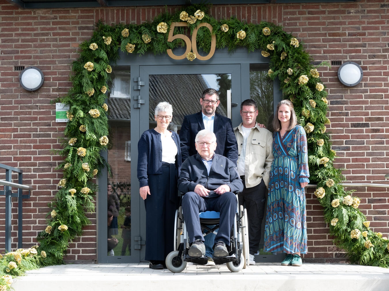 Uschi und Jupp Janssen und ihre Kinder Christoph, Frank und Katrin. Foto: Hagen Peters