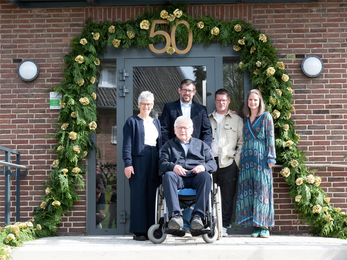 Uschi und Jupp Janssen und ihre Kinder Christoph, Frank und Katrin. Foto: Hagen Peters