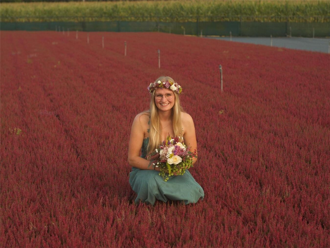 Vanessa Westerhof wird in der kommenden Saison das Heidedorf Lüllingen als Heideprinzessin repräsentieren. 
