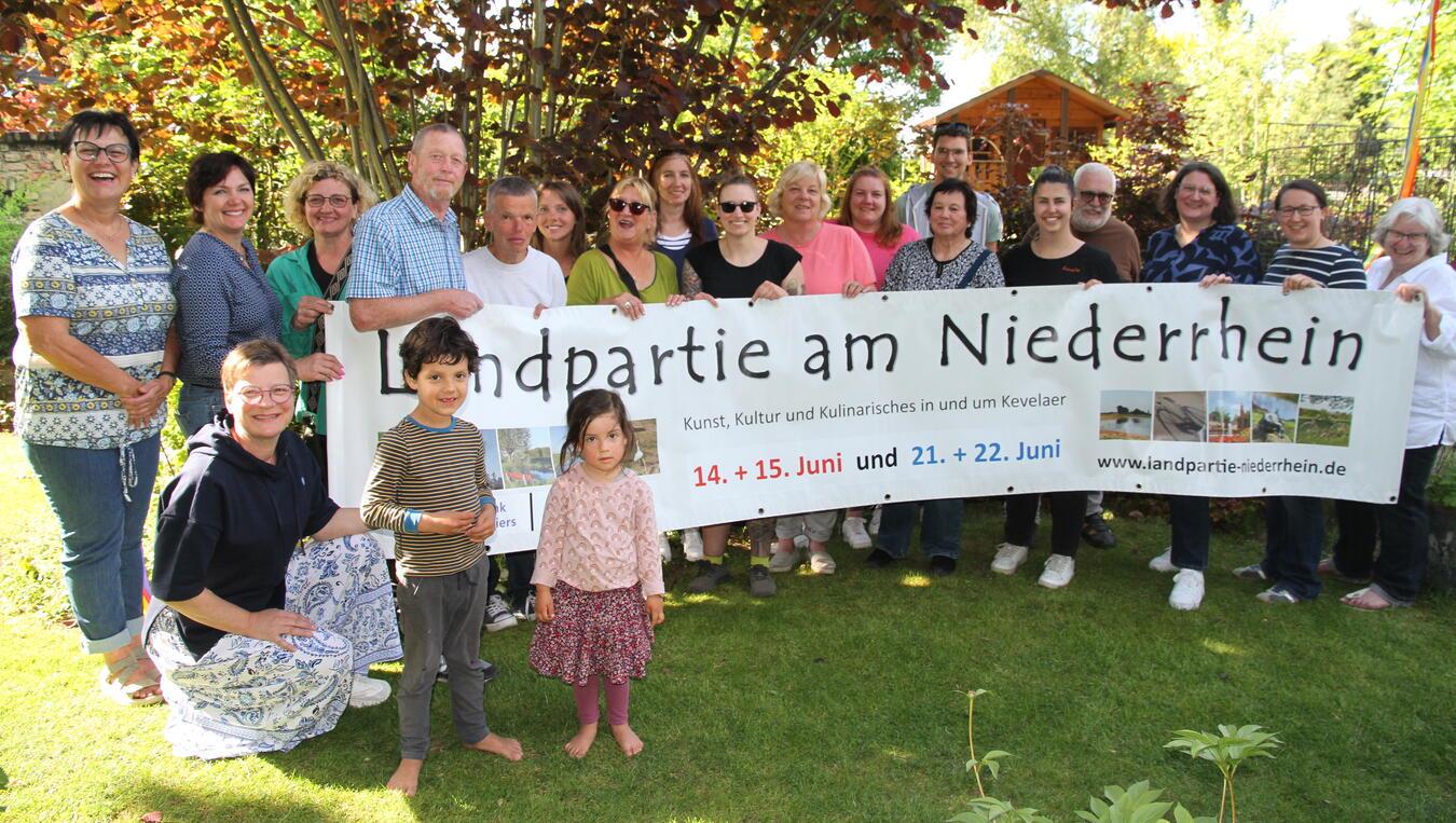 Veranstalter und Künstler laden an zwei Wochenenden zur Landpartie am Niederrhein ein. Foto: wirKsam