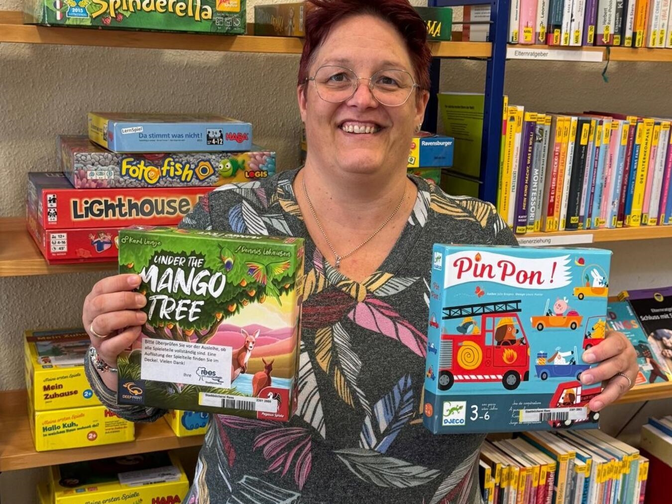 Verena Giesen, Bücherei-Fachangestellte in Rees. Foto: Stadt Rees