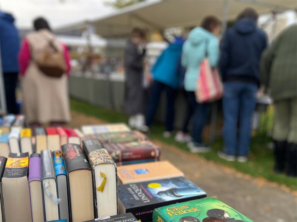 Viel Lesestoff von deutschen und niederländischen Autoren gibt es beim Büchermarkt in Bredevoort zu entdecken. Foto: PR