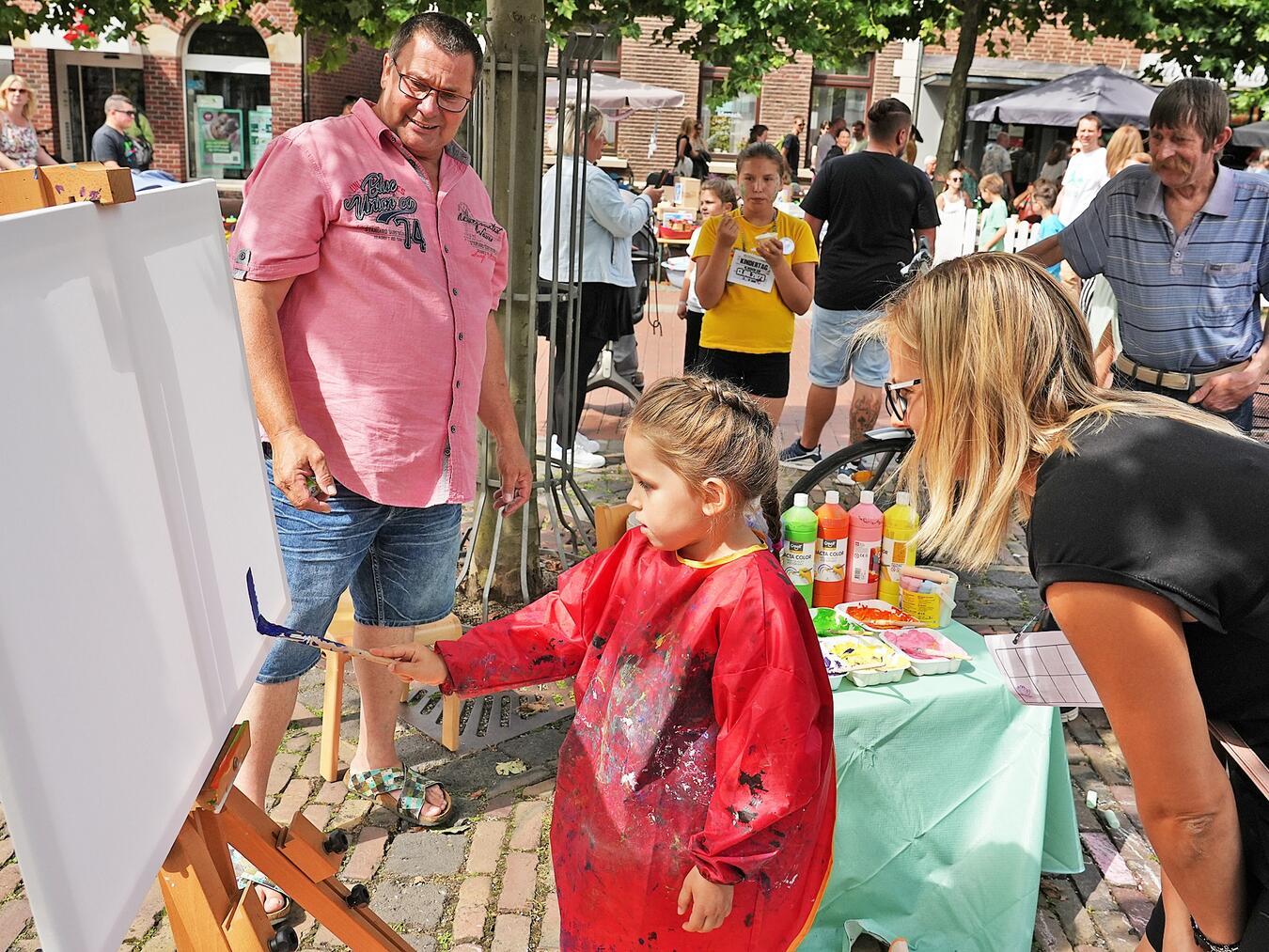 Viele Aktionen werden angeboten.