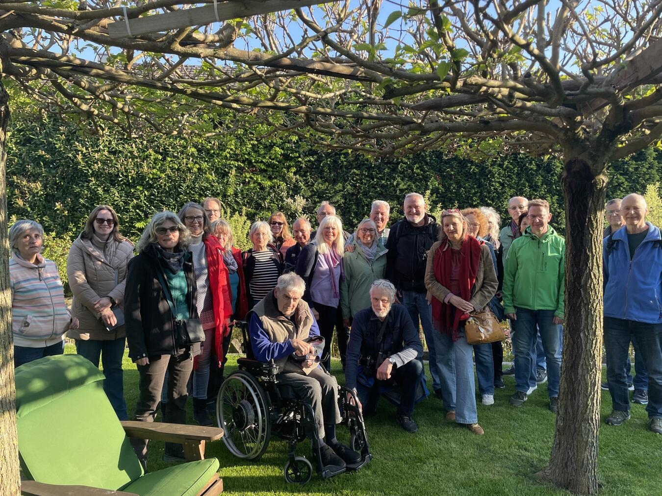 Viele Fragen zu gezielten Maßnahmen zum Klimaschutz, die jeder leicht und kostengünstig umsetzten kann, konnten bei dem Rundgang durch Geldern beantwortet werden. Foto: Stadt Geldern