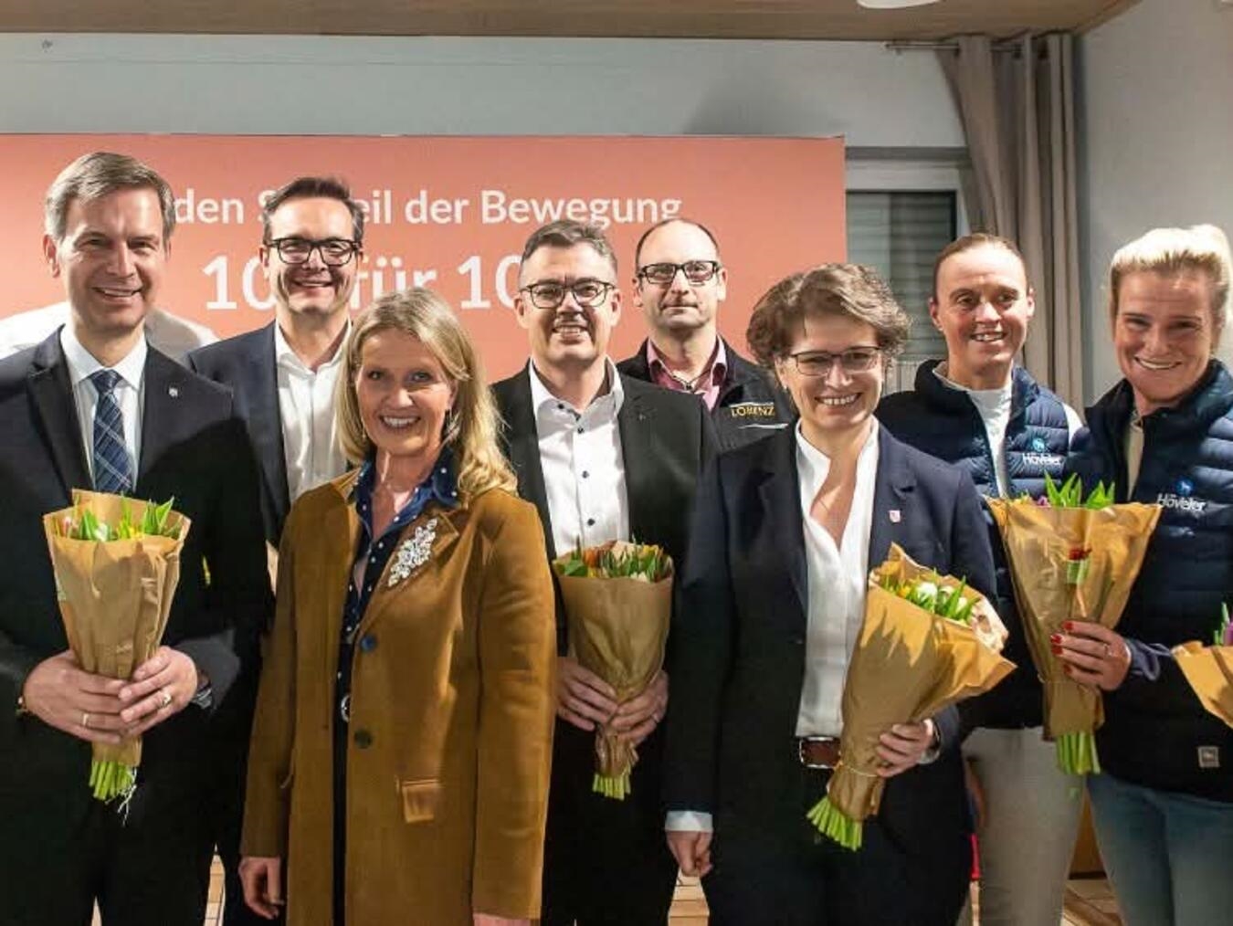 Viele Gäste aus dem Politiksektor folgten der Einladung. Darunter auch die Bürgermeister der umliegenden Kommunen. 