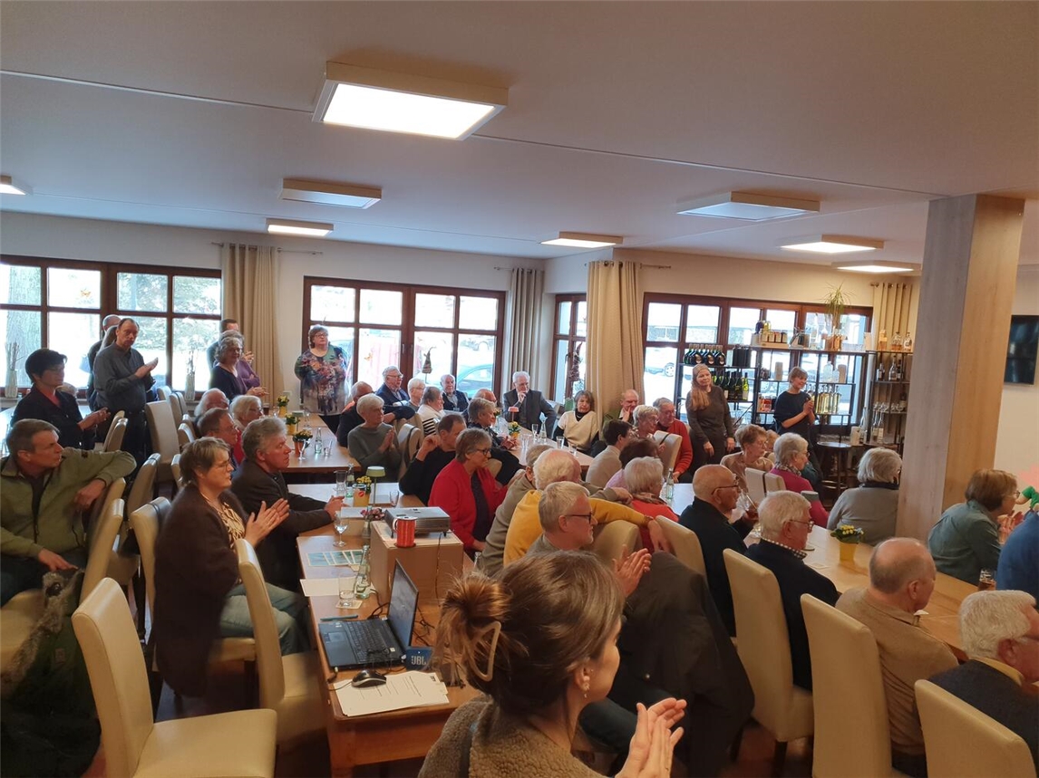 Viele Gäste kamen zum Neujahrsempfang. Foto: Norbert Hollands