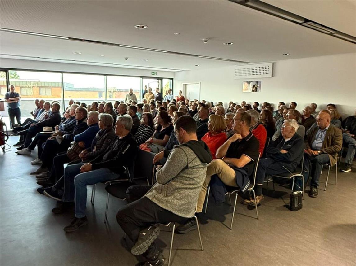 Viele Interessenten nahmen an der Informationsveranstaltung teil. Foto: privat