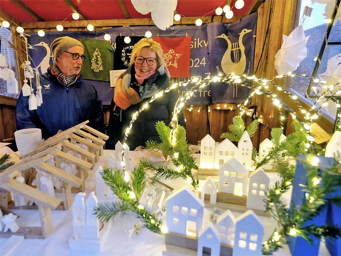Viele Lichter und eine besondere Atmosphäre gibt es wieder auf dem Nikolausmarkt in Kranenburg. NN-Foto: Rüdiger Dehnen