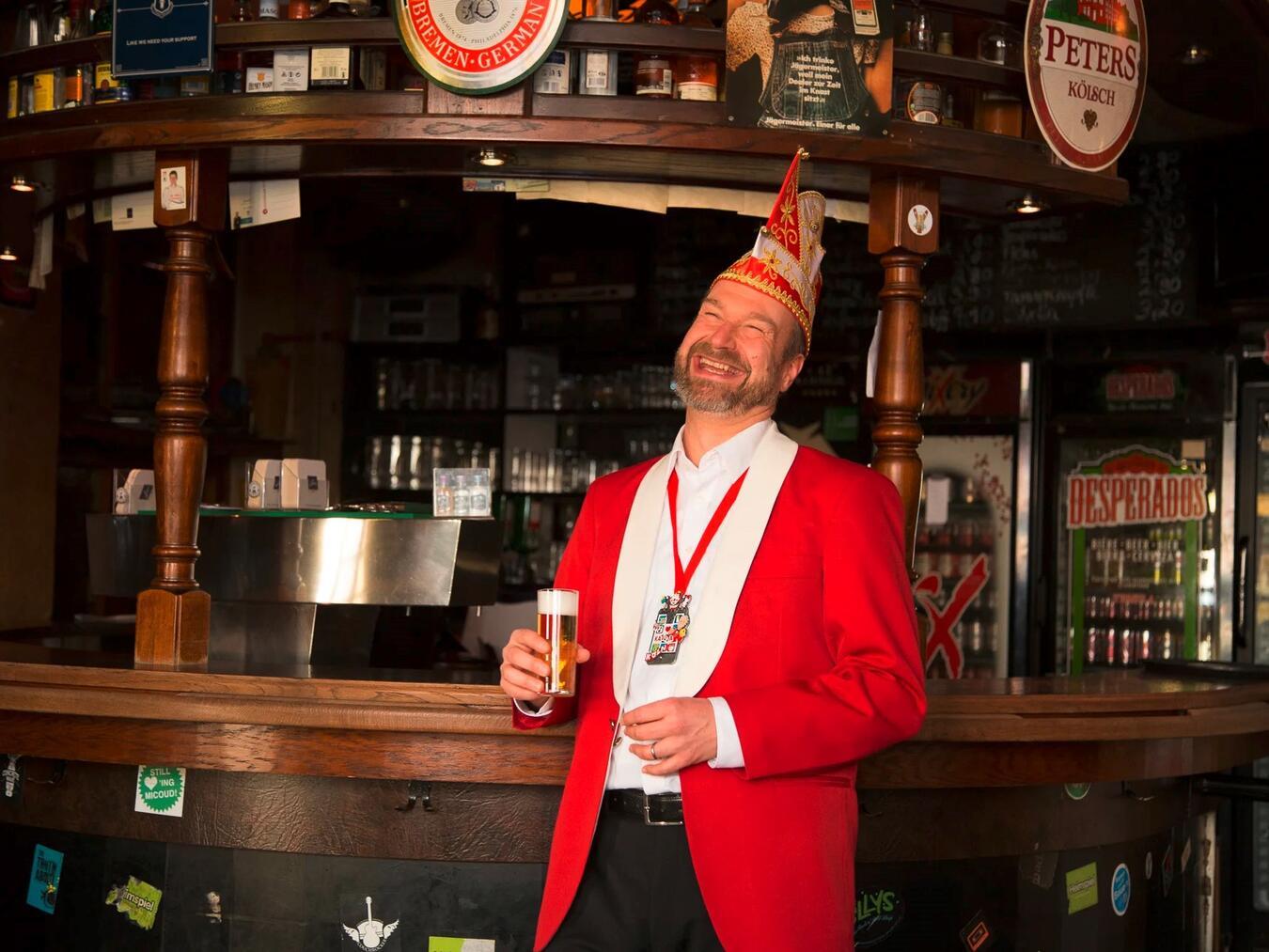 Volker Weininger als „Der Sitzungspräsident“ kommt am 9. November nach Straelen.Foto: Der Sitzungspräsident