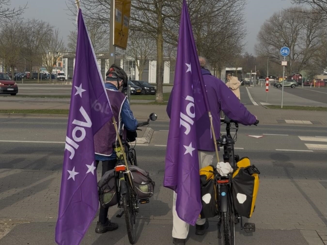 Volt Nijmegen startete den Selbstversuch. Foto: Volt