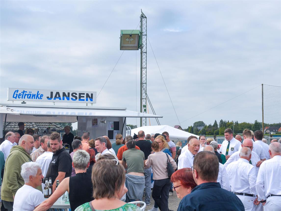 Vom 12. bis 14. September findet wieder das Schützenfest in Vrasselt statt. NN-Foto: Gerhard Seybert