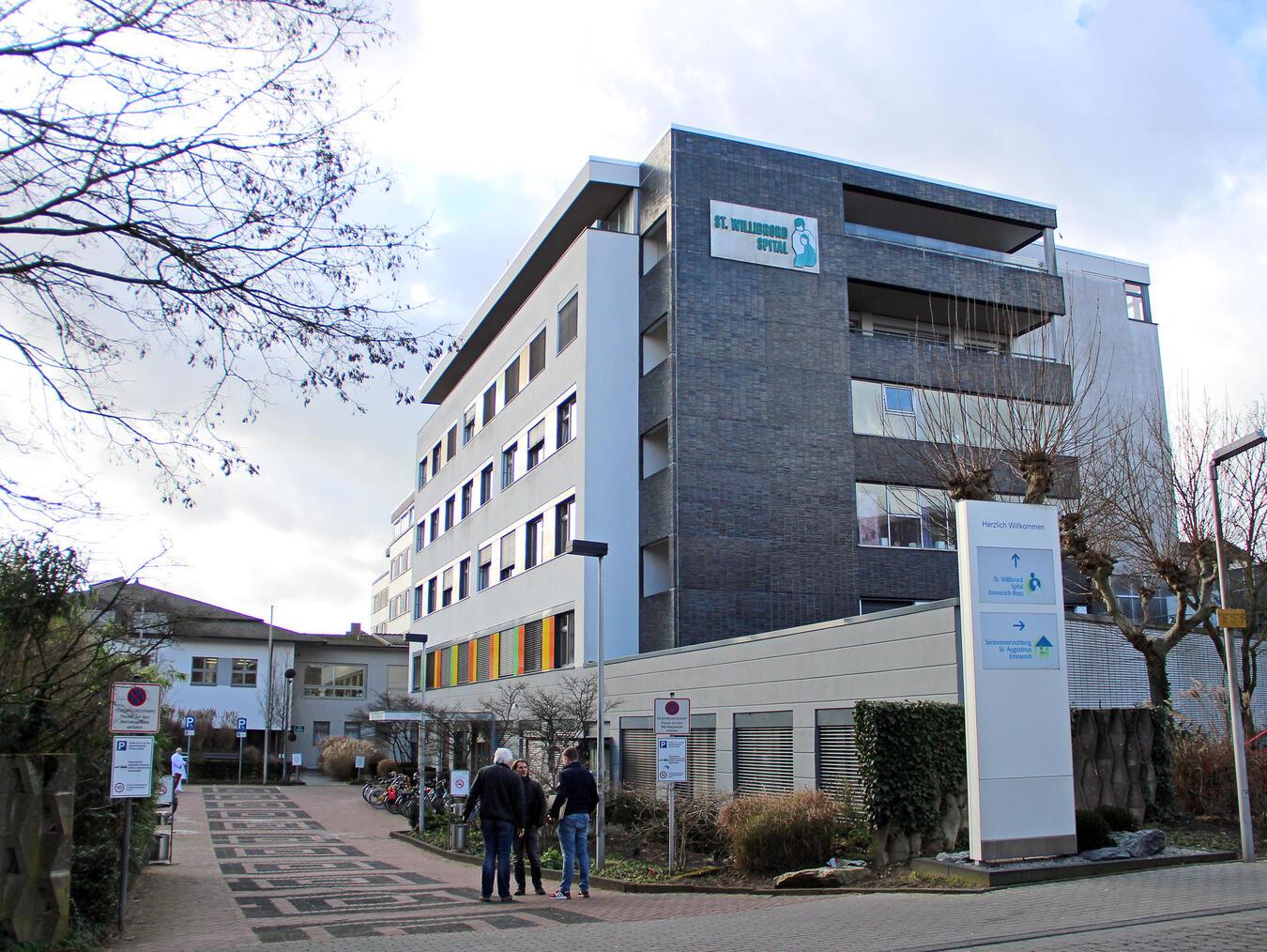 Insolvenzverfahren für Willibrord-Spital beantragt Vor einer ungewissen Zukunft steht das Emmericher Krankenhaus. NN-Archivfoto: Michael Bühs