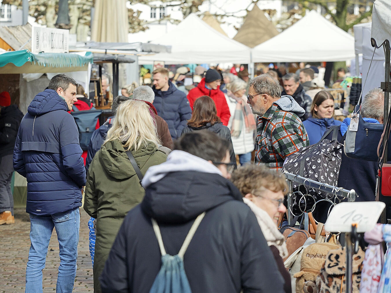 Xantener Ostermarkt begeistert mit Dekoration, Handwerk und vielen Besuchern