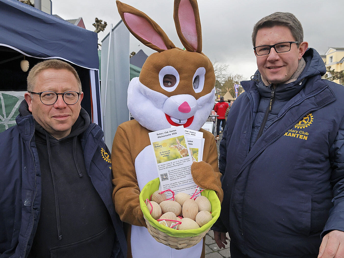 Xantener Ostermarkt begeistert mit Dekoration, Handwerk und vielen Besuchern