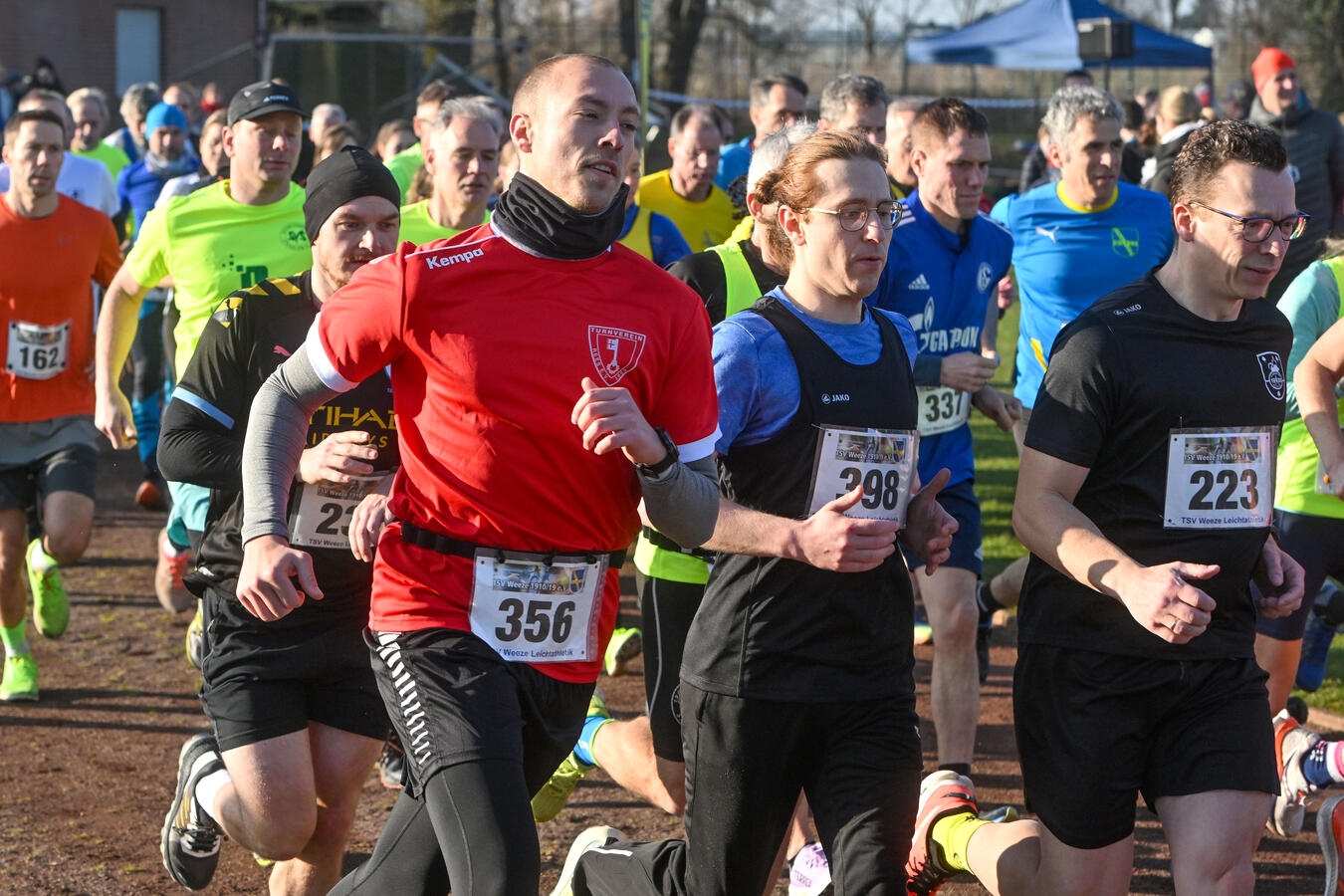 Weeze, Crosslauf - Hauptlauf startete um 14:35 Uhr