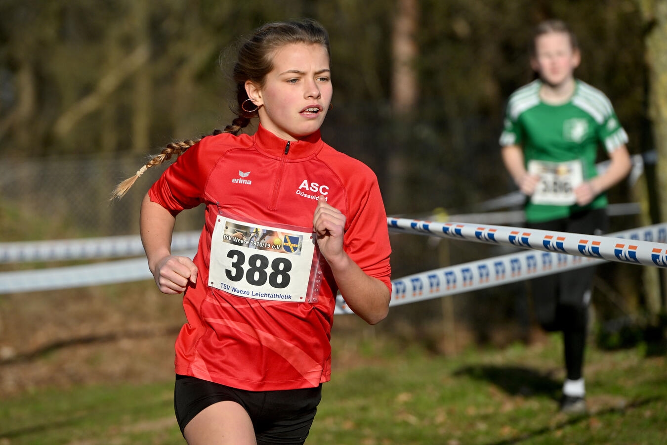 Weeze, Crosslauf - Jugend startete um 14:10 Uhr