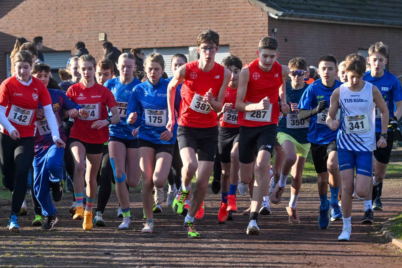 Weeze, Crosslauf - Jugend startete um 14:10 Uhr