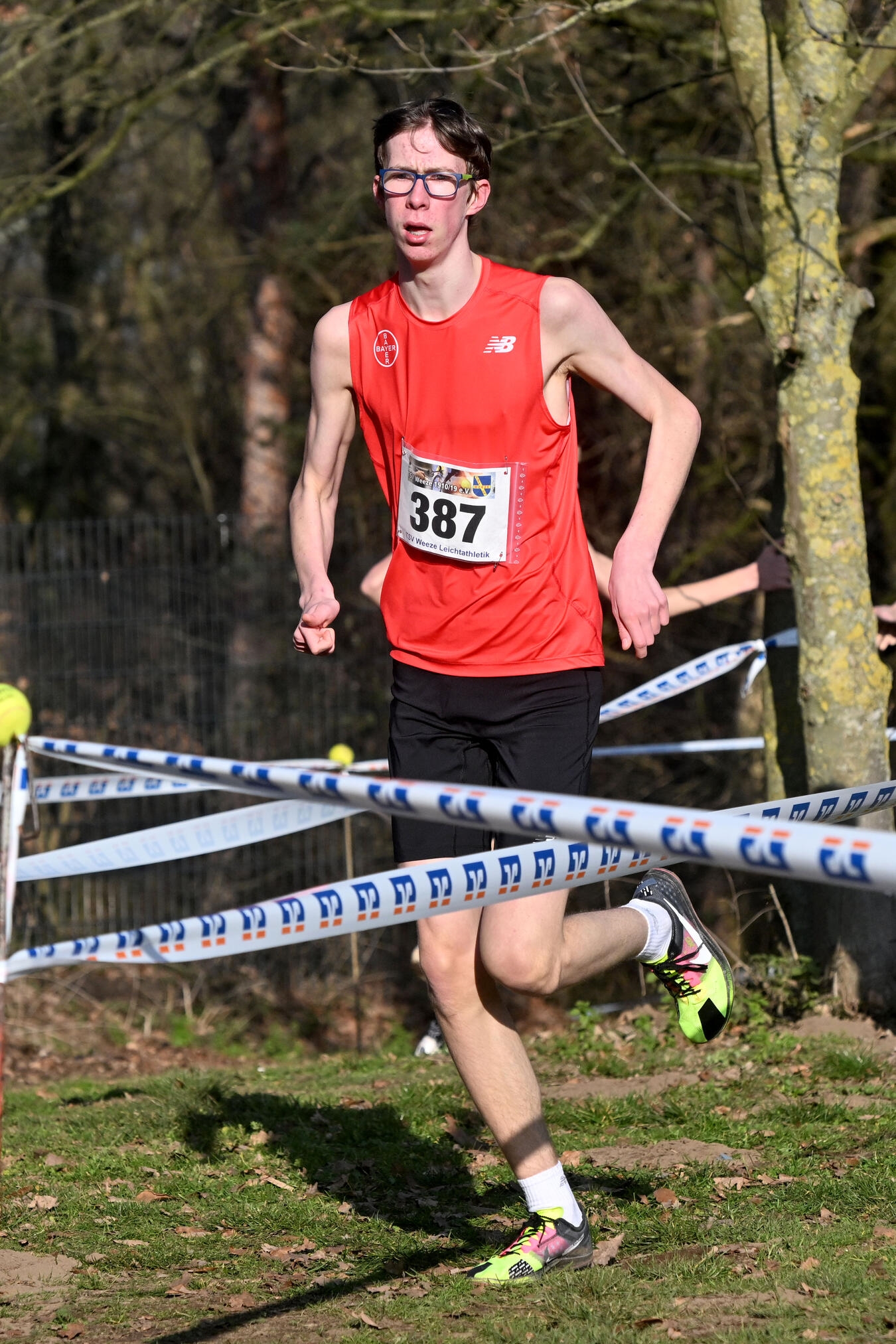 Weeze, Crosslauf - Jugend startete um 14:10 Uhr