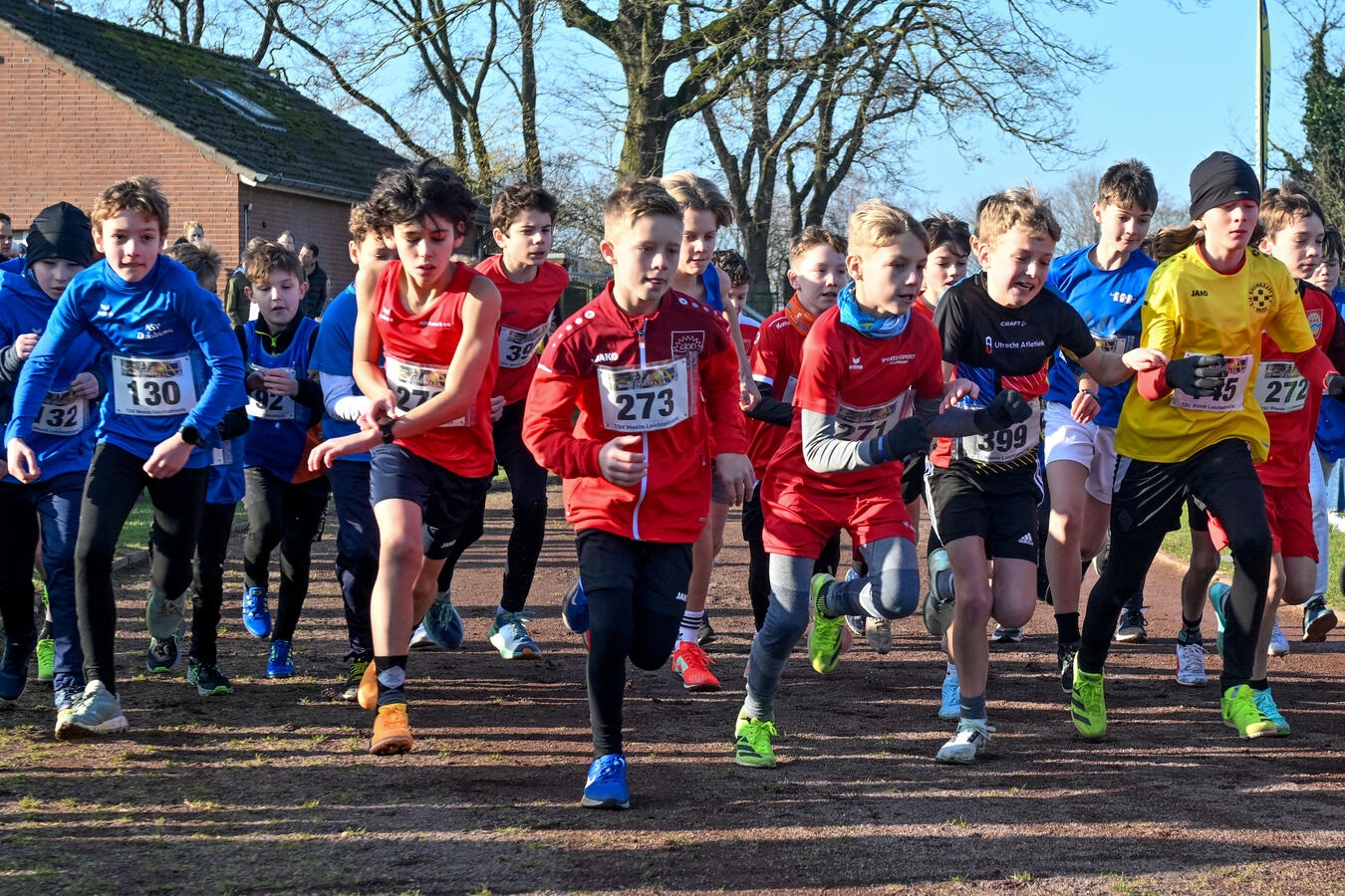 Weeze, Crosslauf - Schüler starteten um 13:50 Uhr