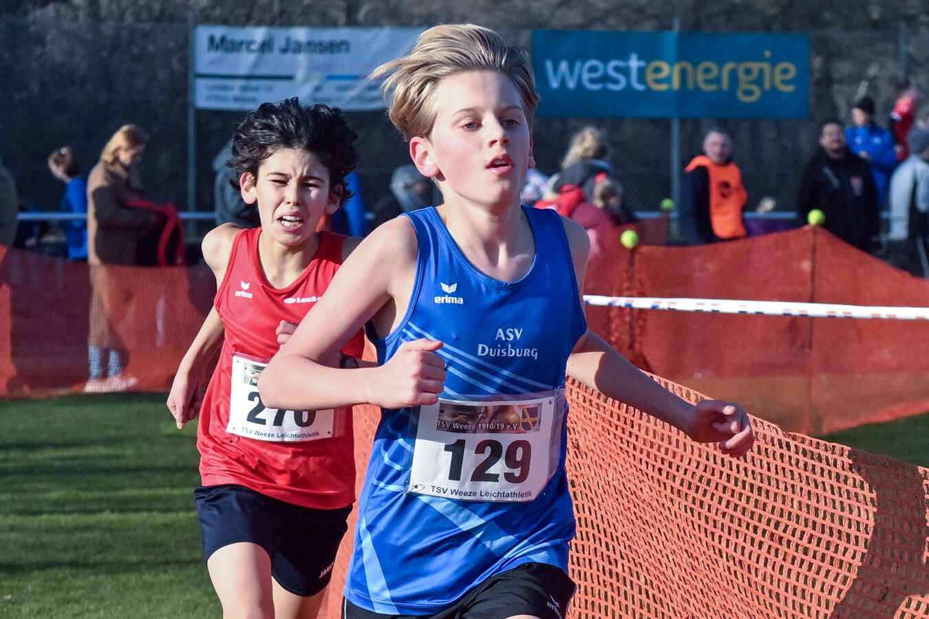 Weeze, Crosslauf - Schüler starteten um 13:50 Uhr