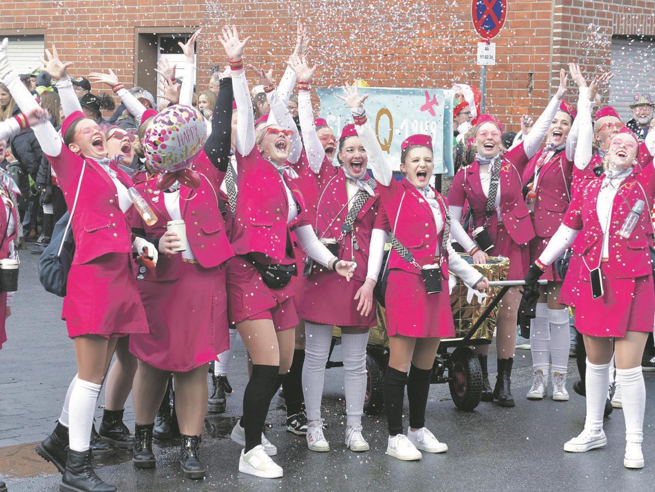 Wenn alles bestens vorbereitet ist, steht dem jecken Spaß nichts mehr im Wege! NN-Foto: Archiv/Gerhard Seybert