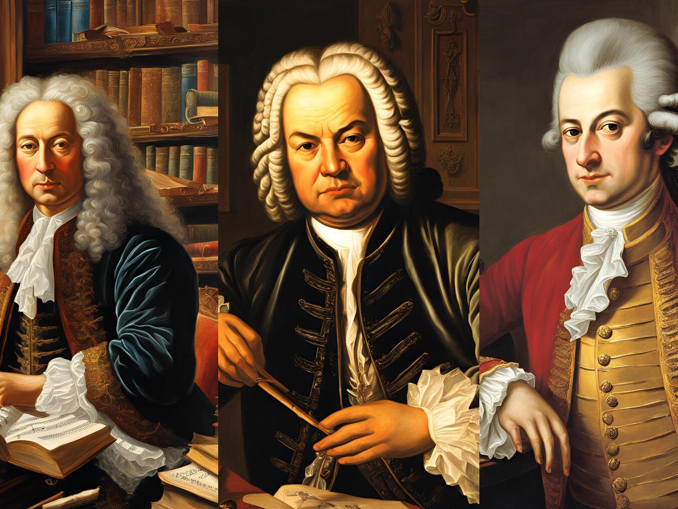 Werke von Vivaldi, Bach und Mozart kommen am kommenden Samstag zu Gehör.Montage: Ev. Kirchenkreis Kleve