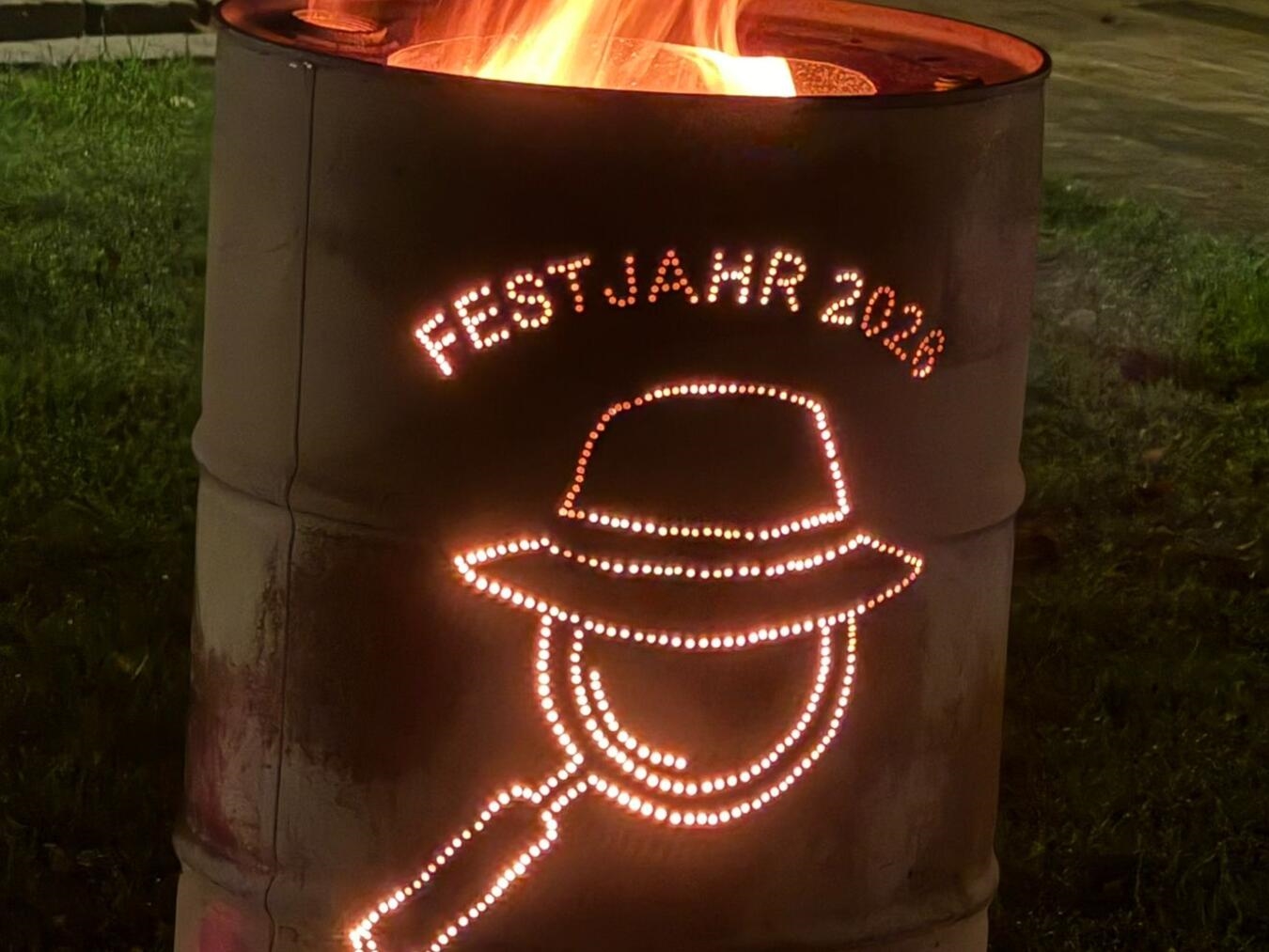 Wie das Feuer brennt die Vorfreude auf das Festjahr 2026. Foto: privat