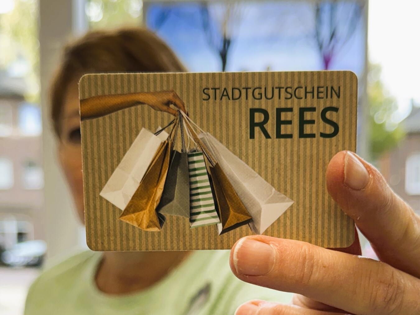 Wieder verfügbar: Der Stadtgutschein in Rees. Foto: Stadt Rees
